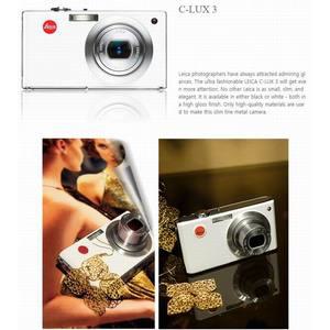 라이카 C-LUX3 레트로 빈티지 White Edition 수동 감성 디지털 카메라 +메모32gb+케이스