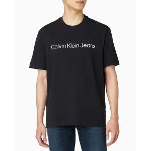 갤러리아 CK진 25 S/S[남]레귤러핏 인스티튜셔널 로고 반팔 티셔츠(4RAB810-UB1)