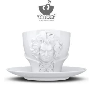 독일 타쎈 3D 표정 도자기컵 머그컵 커피잔 카페잔 베토벤 260ml