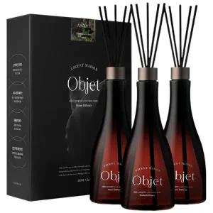 에이센트 오브제 대용량 디퓨저 500ml 3개 세트 실내방향제 집들이선물 플라워가든 인테리어