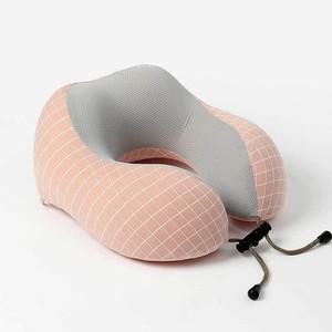 자동차목베개 핑크 메모리폼베개 목베개 여행용목베개