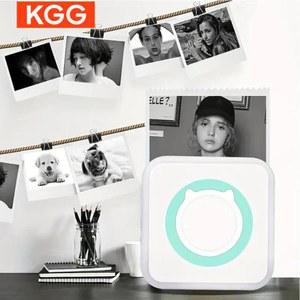 C15 미니 포토 프린터 프린터기 80pcs 핸드폰사진인화기 기계 콜라보 체키