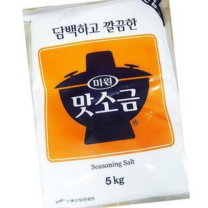 대상 중간입자 맛소금 5K 업소용 조미료