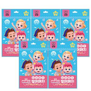 핑크퐁 베베핀 썸머패치(115매) 5개 모기패치 어린이용 캐릭터모기패치 캠핑 야외 벌레퇴치제 모기퇴치제