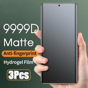 갤럭시 S22 S21 23 24 울트라 S20 FE S10 플러스 화면 보호기 노트 20 10 필름 용 전체 곡선 매트 하이드