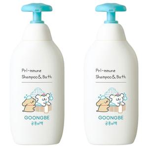 궁중비책 프리뮨 유아바스 유아용 샴푸 앤 바스 350ml 2개