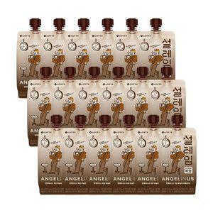 [롯데웰푸드]설레임 엔제리너스 저당 바닐라 카페라테 160ml x18개