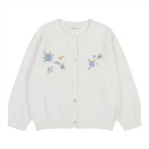 [보리보리/아가방]아가방 가을 루나플라워자수가디건(IVORY)_01R531451