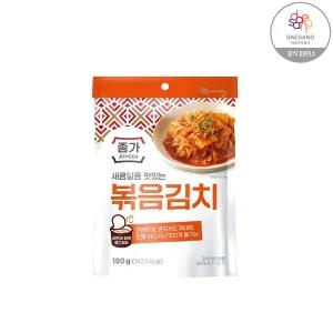 [보리보리/종가집]종가집 볶음김치190g(파우치)X7