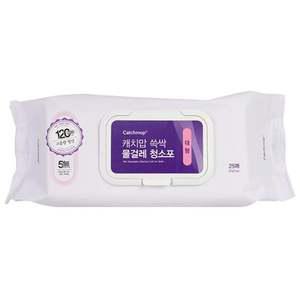 쓱싹 물걸레 청소포 대형 25매 캐치맙