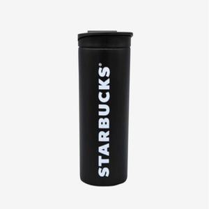 스타벅스 윌슨 메트 블랙 레터 텀블러 355ml 