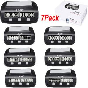 7pcs 도약 PQ9907S 브라운 디지털 체스 시계
