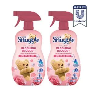 [보리보리/스너글]스너글 섬유탈취제 더블소프트 블루밍 부케 470ml 2개