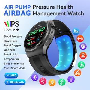 화웨이 새로운 SmartWatch 정확한 혈압 측정 시계 혈액 지질 ECG 스마트 시계 NFC 건강 피트니스 스포츠
