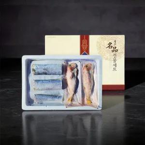 [제주푸드마씸][명절 후 배송] 싱싱제주 은갈치 옥돔 선물세트1호 (갈치200gx2 통옥돔120gx2 냉동)