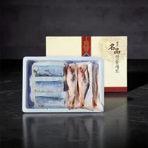 [제주푸드마씸][명절 후 배송] 싱싱제주 은갈치 옥돔 선물세트2호 (갈치300gx3 통옥돔140gx3 냉동)
