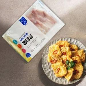 [프리미어] 지속가능한 어업을 위한 MSC인증 수산물 동태살 500g x 3팩 (무료배송) / 동태전