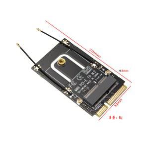 M.2 WIFI BLUETOOTH 1PC 용 8260 PCI 8265 WLAN 어댑터에 카드 무선 노트북 PCIE 9260 NGFF INTEL USB E 미니 AX200