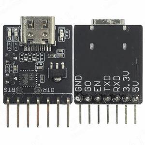 호환 ESP32 MINI TYPE C B UART RS232 RS485 직렬 포트 다운로드 7PIN 용 CH9102F 모듈 칩 프로그램 굽기