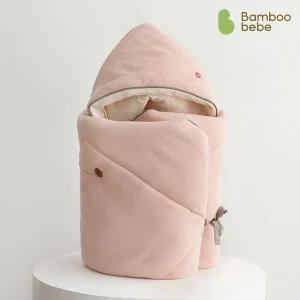 [보리보리/밤부베베]순한대나무 거즈 아기헤아림 겉싸개_연홍색
