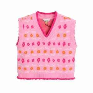 [컬리수] 플라워 프릴조끼 [가을]