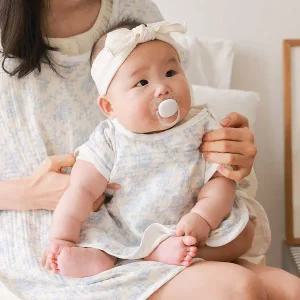 [보리보리/헬로미니미]아기 수면조끼 사계절 순면 거즈 신생아 유아