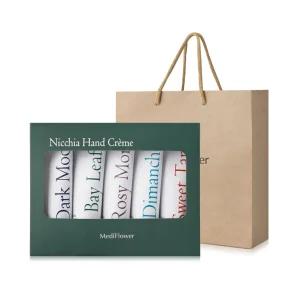 [메디플라워] 니치아 핸드크림 50g 5종세트+쇼핑백/5+1