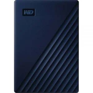 WD 2TB My Passport 호환 Mac USB 3.1 Gen 1 External 하드 드라이브 미드나이트 블루