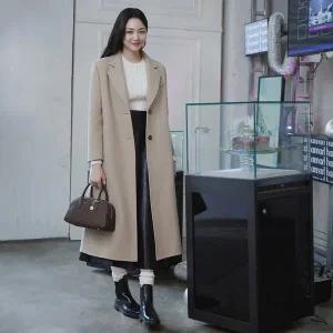 잇미샤 [24 FW] 투버튼 핸드메이드 코트 ITOBZHL740