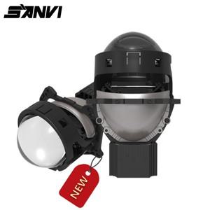 SANVI A11pro Bi LED 프로젝터 렌즈 헤드라이트 H7 9005 개조 자동차 조명 신제품