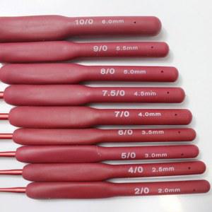 에티모 뜨개질 뜨게 모사용 바늘 뜨개바늘 레드 세트 일상공방 풀세트 공예 코바늘 DIY