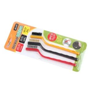 녹 찌든때 먼지 제거 틈새청소 미니 와이어브러쉬 3P/청소솔/타일/세면대/욕실/청소/화장실/도구/주방