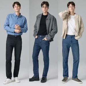 [하프클럽/뱅뱅]25FW 뱅뱅 남성 가을 라이크라 스트레이트핏 데님 3종