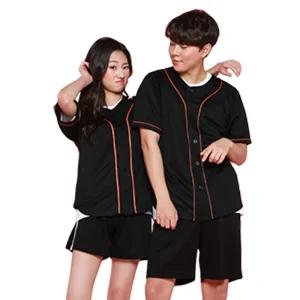 포스 C-2533 26033 샌프란시스코 야구 유니폼 블랙유니폼셋트 야구유니폼세트