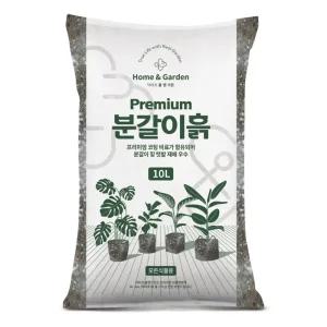 닥터조 프리미엄 분갈이흙 10L 식물영양제 함유/화분갈이흙/텃밭흙/분갈이흙/배양토/원예상토/화분용흙