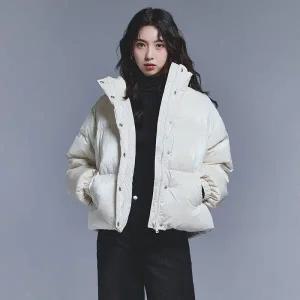 클라이드앤 여성 글로시 패딩 다운점퍼 FODDU915FJK 320847