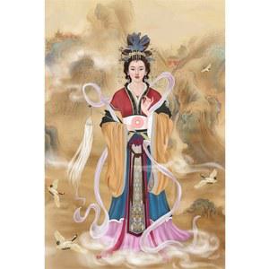 선녀 탱화 대형 법당 타불 1종 보석십자수 신당 30x45cm 벽걸이 90x135cm