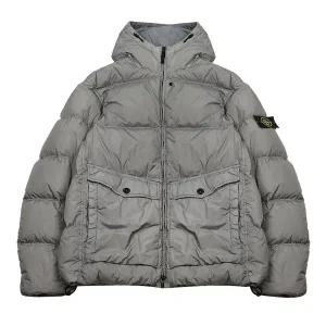 [스톤아일랜드]라프리마 스톤아일랜드 크링클랩스 후드 다운 재킷 K2S154100011-S0A23-V006B