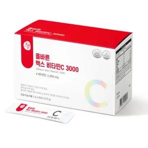 ALLBARUN 올바른 맥스 비타민C 3000 3g x 90포 1개