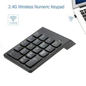 슬림키보드북커버 휴대용 숫자 패드 미니 USB 4GHz 18 재무 회계 키패드 키보드 확장 노트북 데스크탑
