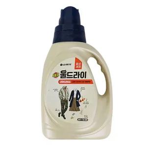 울 샴푸 세탁 세제 빨래 드라이 니트 1.5l 울샴푸