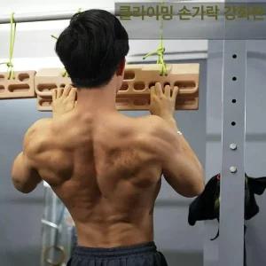 클라이밍행보드 휴대용 나무 등반 트레이너 핑거보드