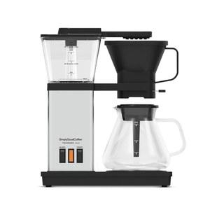 SimplyGoodCoffee 커피 메이커 / 머신. 8컵 자동 드립 푸어 오버 브루어. 사용하기 쉽고 내구성이 뛰어난 스테인리스, 골드 컵 표준