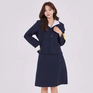 대여 네이비 여자 옛날 교복 세트 학생복.