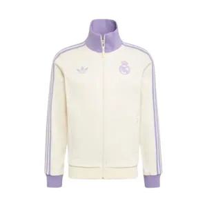 아디다스 레알 마드리드 트랙탑 원더 화이트 매직 라일락 - KR 사이즈 Adidas Real Madrid Track Top Wonde