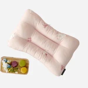 모던하우스 ON 마미허그 소프트워싱 쁘띠래빗 빨아쓰는 경추베개 50x30 핑크