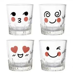 소주 술잔 4p 석잔 세트 소주잔 소주컵 주방용품 유리컵 유리잔