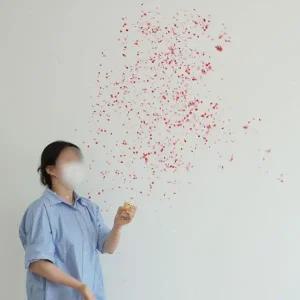 [셀러에이드]종이 꽃가루 컨페티 폭죽/브라이덜 플라워 샤워 웨딩