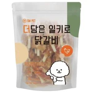 [콩심팥심]더담은 일키로 닭갈비 1kg 강아지치즈 강아지오리 강아지소고기