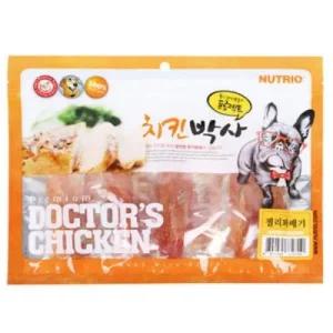 [콩심팥심]치킨박사 젤리꽈배기 300g 강아지치즈 강아지오리 강아지소고기